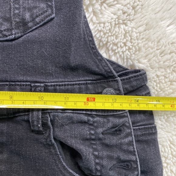 🤩🖤 Black Gothic Shortalls - Picture 3 of 4